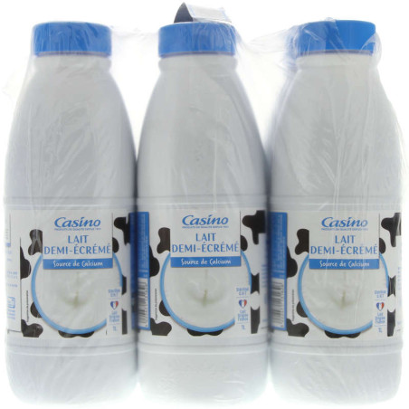 Lait demi-écrémé Source de Calcium