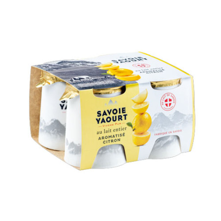 Yaourt citron pot carton