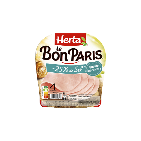 Le Bon Paris - 4 tranches -25% de Sel