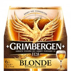Barcodes Réunion Bière Grimbergen Blonde — 25cl