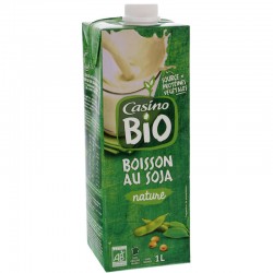 Lait au soja nature bio Bjorg