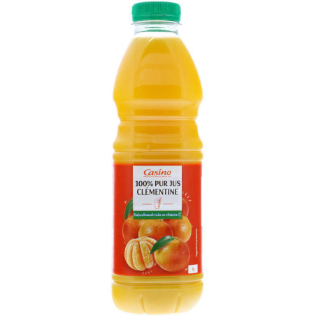 100% Pur Jus Clémentine – Naturellement source de vitamine C