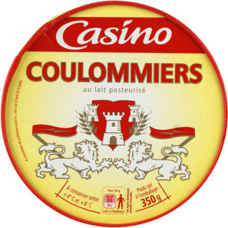 Coulommiers au lait pasteurisé