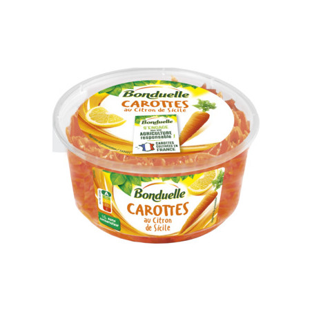 Carottes râpées au citron de Sicile - 180g