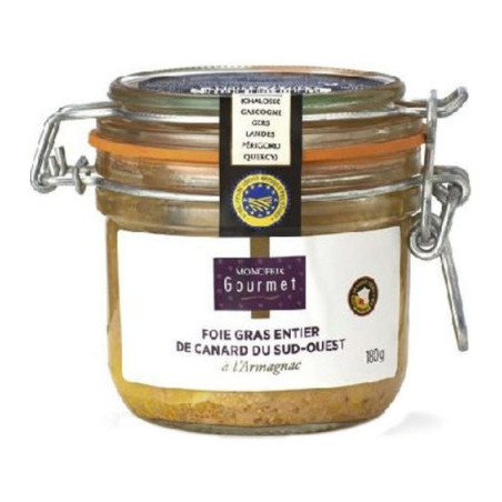 Foie gras entier de canard du sud ouest - 180g