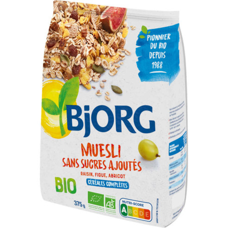 Muesli sans sucre ajouté Bio - 375g