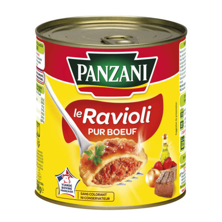 Ravioli pur bœuf - 800g