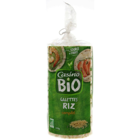 Galettes de riz complet Bio - 115g