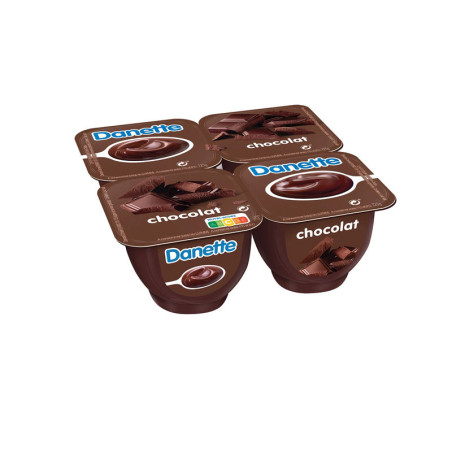 Crème dessert saveur Chocolat - 4x125g