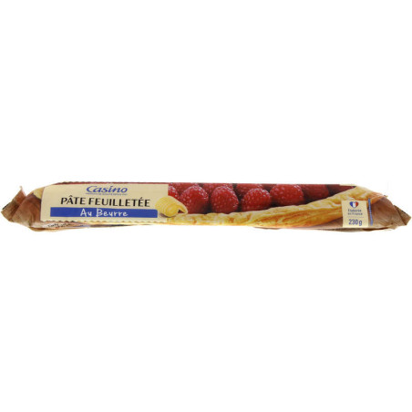 Pâte feuilletée au beurre - 230g