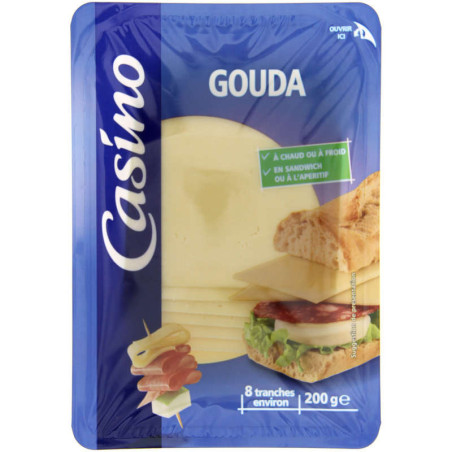 Gouda 8 tranches environ - 200g