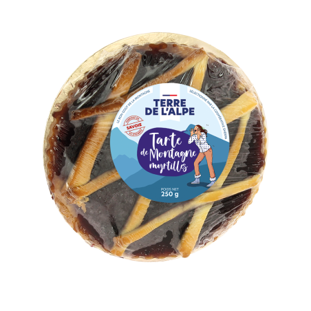 Tarte de montgne aux Myrtilles - 250g