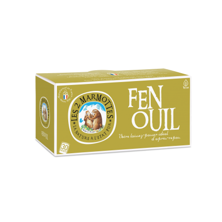 Infusion Fenouil 60g - Boite de 30 sachets