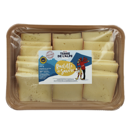 Raclette de Savoie au lait cru - 500g