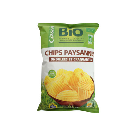 Chips ondulées paysannes Bio - 125g