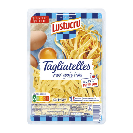 Tagliatelles fraiches aux œufs frais - 360g