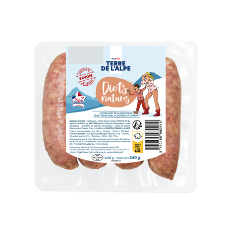 Diots de Savoie Nature - 4x85g