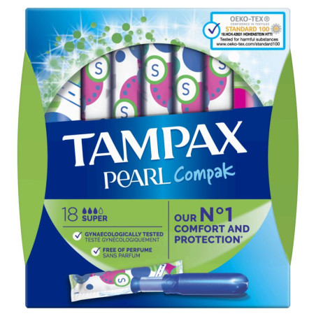 Tampon Pearl Compak Super