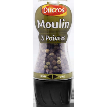 Moulin 3 Poivres - 34g