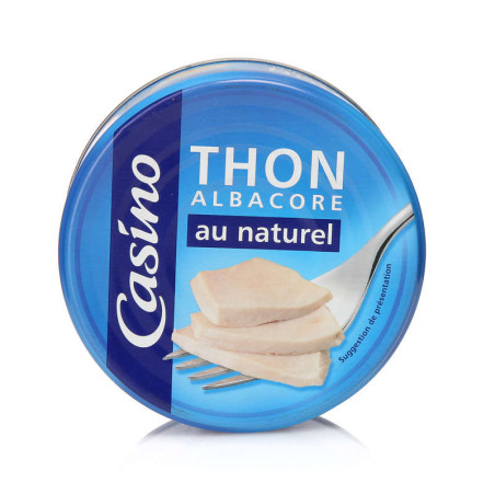 Thon albacore au naturel - 186g