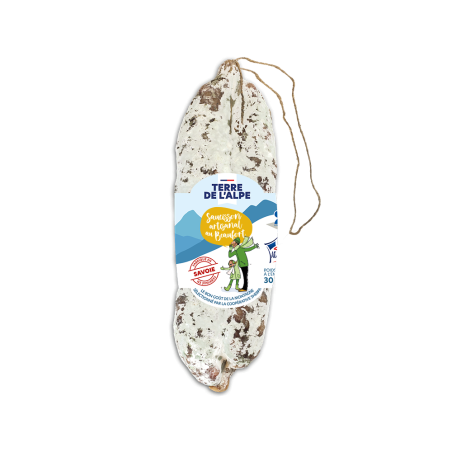 Saucisson sec artisanal de Savoie Beaufort AOP