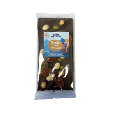 Tablette Chocolat Noir Mendiant - 100g