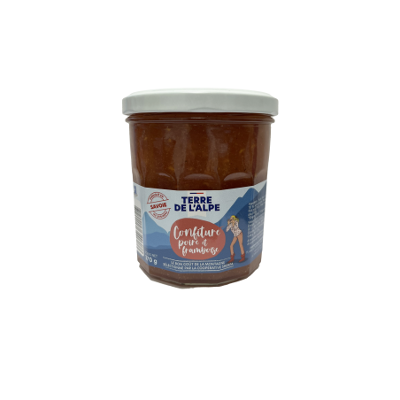 Confiture Poire et Framboise   - 370g