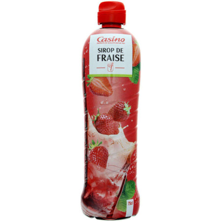 Sirop de fraise