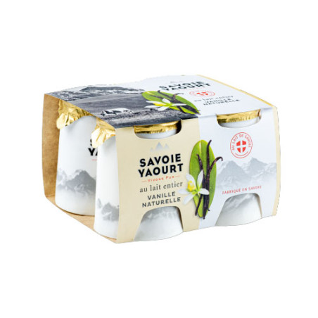 Yaourt vanille pot carton