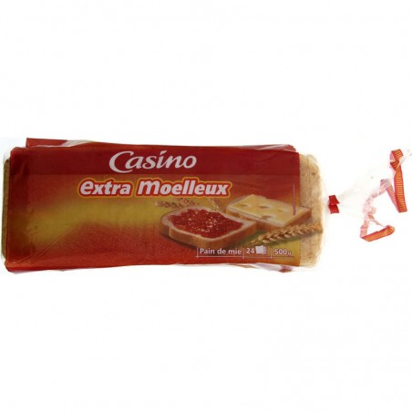 Pain de mie extra moelleux 24 tranches