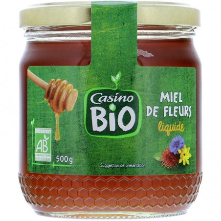 Miel de fleur liquide Bio